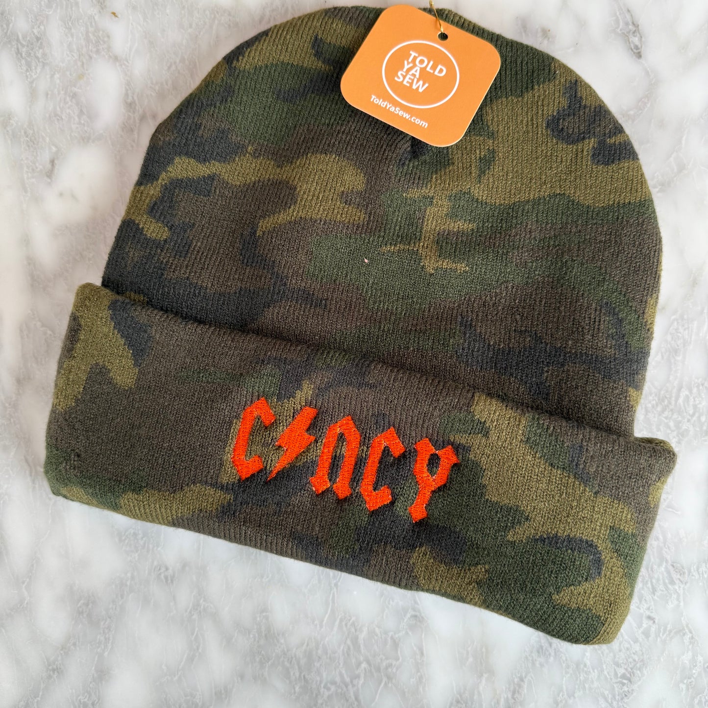 Cincy Rocker Beanie - Bengals, FC Cincy, Camo Winter Knit Hat