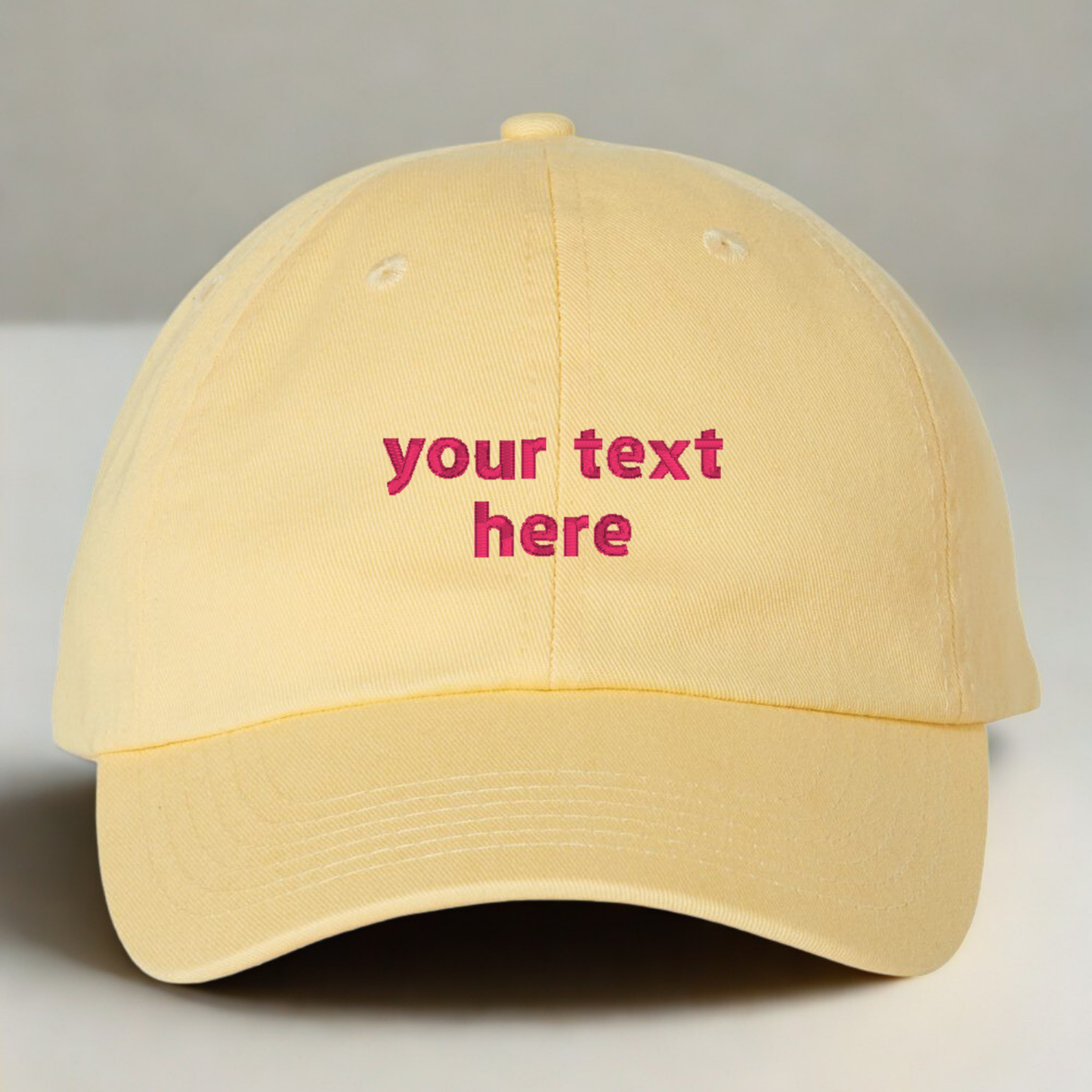 Custom Embroidered Baseball Cap Hat